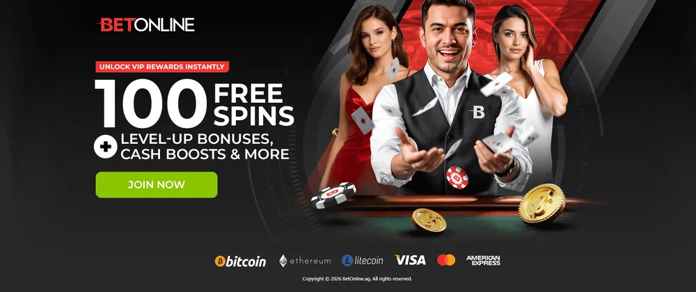 BetOnline casino lobby